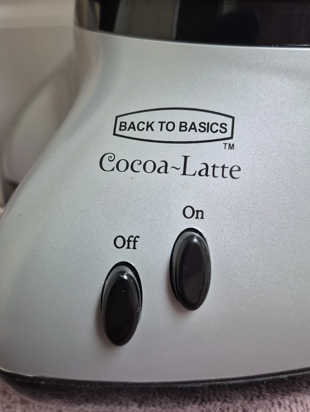 Back To Basics Cocoa Latte Hot Drink Maker CM300BR Works Perfect...